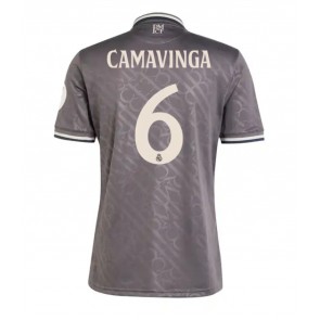 Real Madrid Eduardo Camavinga #6 Tredje trøje 2024-25 Kort ærmer